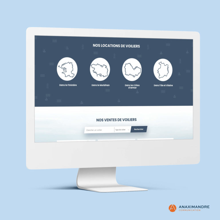 Creation de site internet - Anaximandre agence de communication et conception web à Landerneau