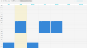 Calendrier des rendez-vous
